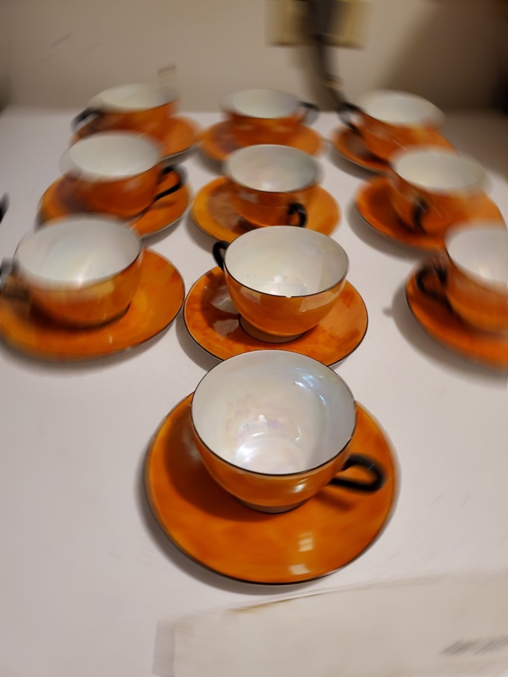 Tea cups and saucers brand RW